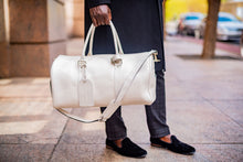 Load image into Gallery viewer, LEATHER DUFFLE BAG