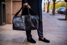 Load image into Gallery viewer, LEATHER DUFFLE BAG